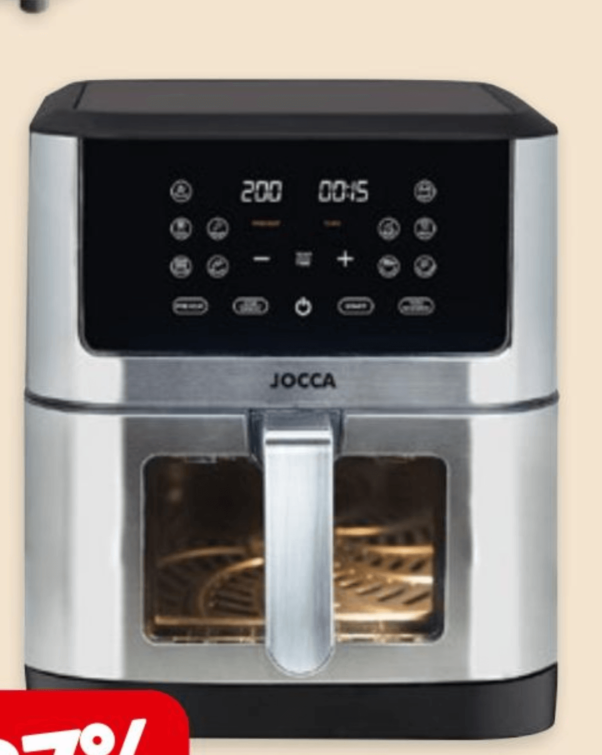 Jocca Friteza na vrući zrak 8 L 34437 Digitalna 1 kom - Akcija u trgovini Interspar