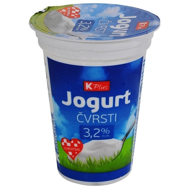 K Plus čvrsti jogurt 900 g Akcija u trgovini Konzum