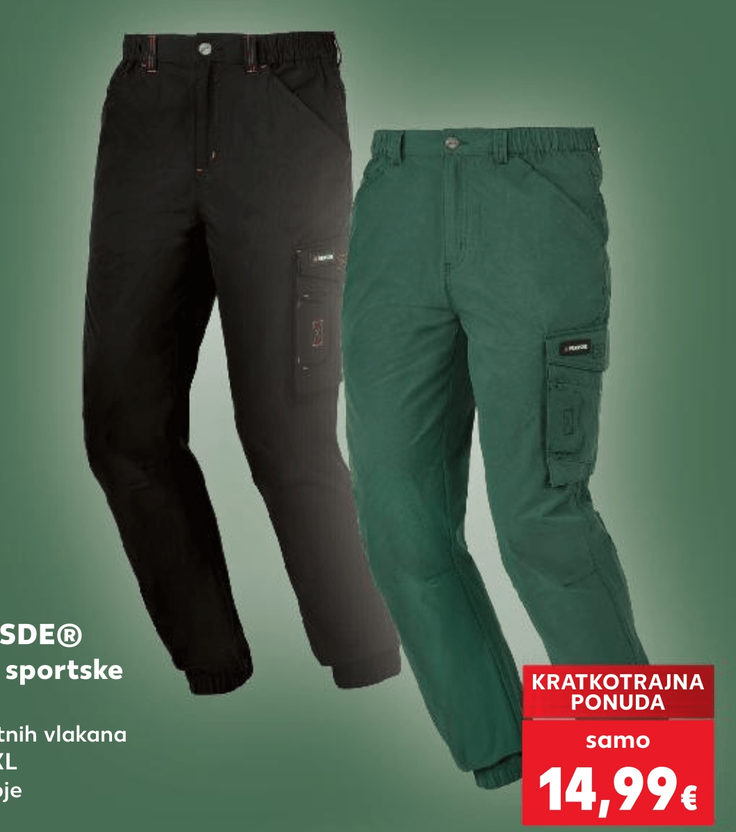 PARKSIDE® Muške sportske hlače - Akcija u trgovini Kaufland