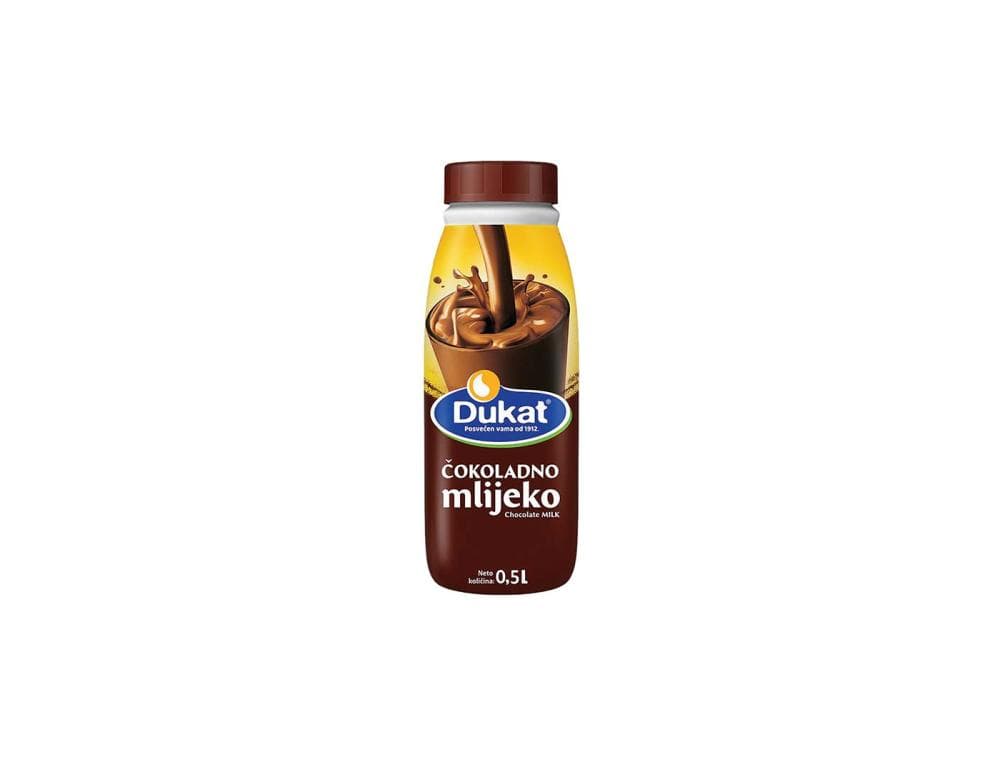 Dukat čokoladno mlijeko 500 ml Akcija u trgovini KTC