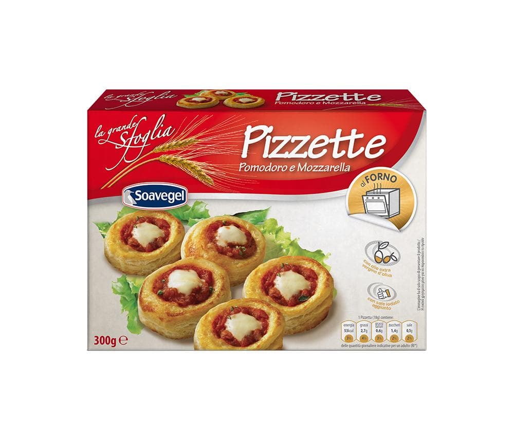 Soavegel pizzete s rajčicom i mozzarellom 300 g Akcija u trgovini Plodine