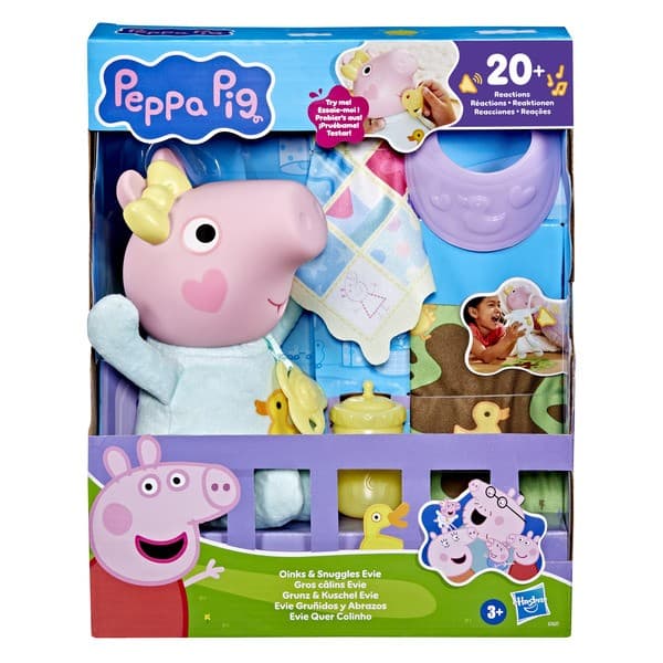 Hasbro Peppa Pig Beba Evie rokće | mazi se Akcija u trgovini Mueller