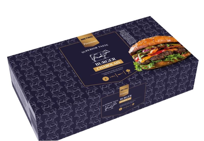 Metro Premium Charolais burger 6x200 g Akcija u trgovini Metro