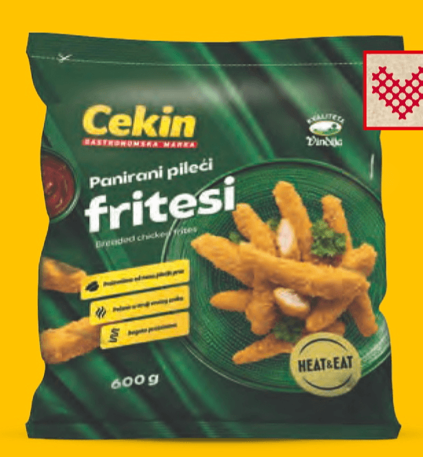 Cekin Panirani pileći frites 600 g Akcija u trgovini Lidl