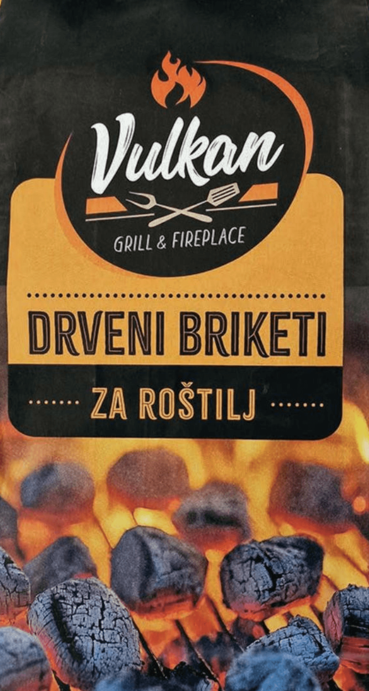 Vulkan Briket za roštilj 2,5 kg - Akcija u trgovini Studenac