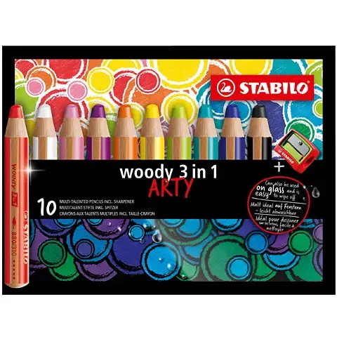 Stabilo woody 3 u 1 10 kom Akcija u trgovini Mueller