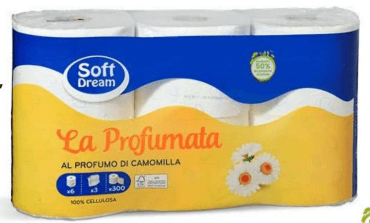 Toaletni papir 6 rola Soft Dream - Akcija u trgovini Eurospin