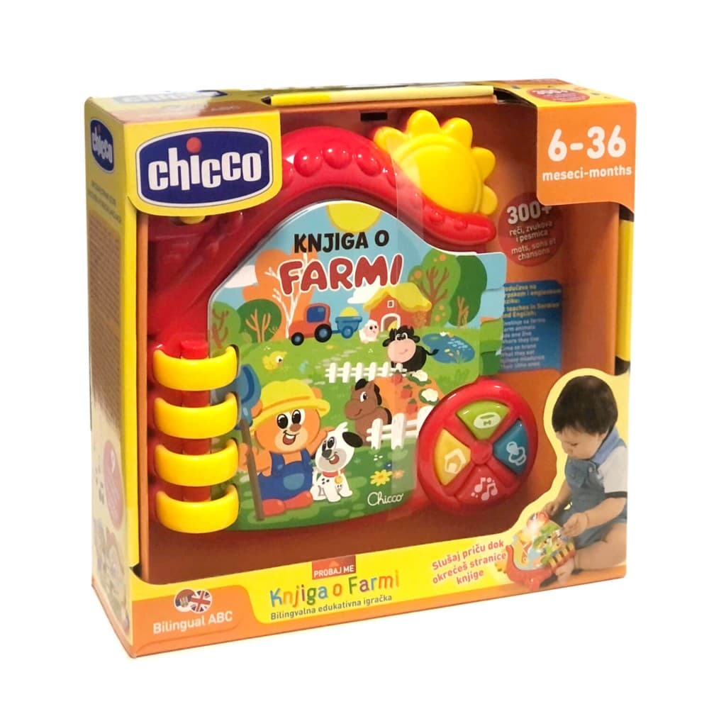 Chicco knjiga brojalica farma Akcija u trgovini Mueller