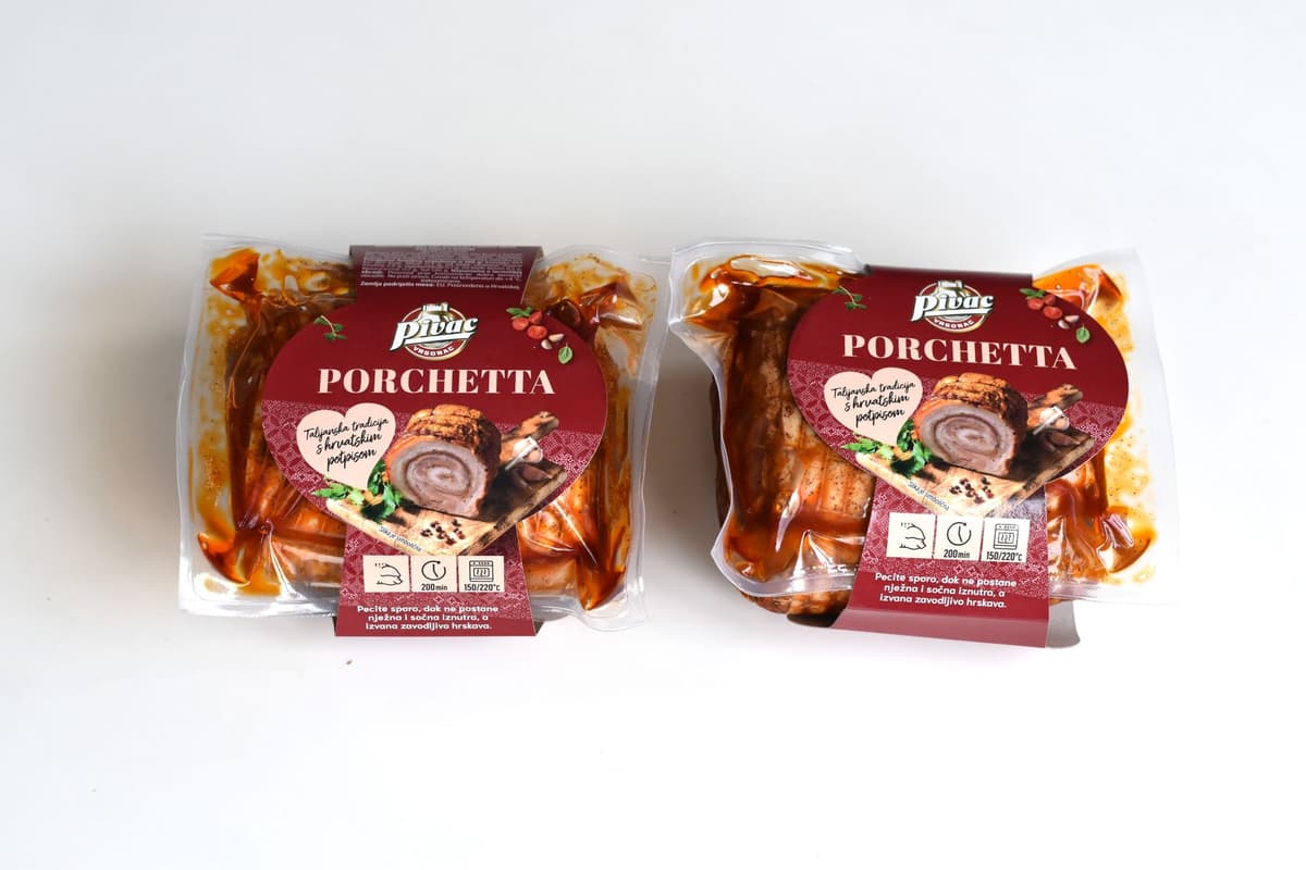 PIVAC Porchetta Akcija u trgovini Pivac