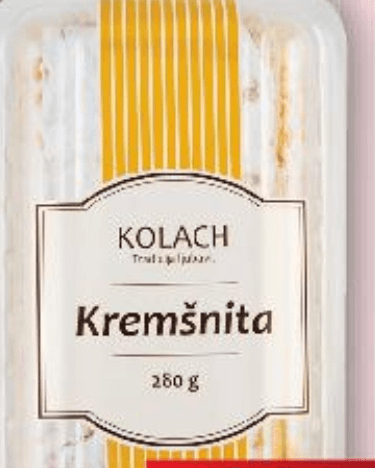 KOLACH Kremšnita 2 x 140 g - Akcija u trgovini Kaufland