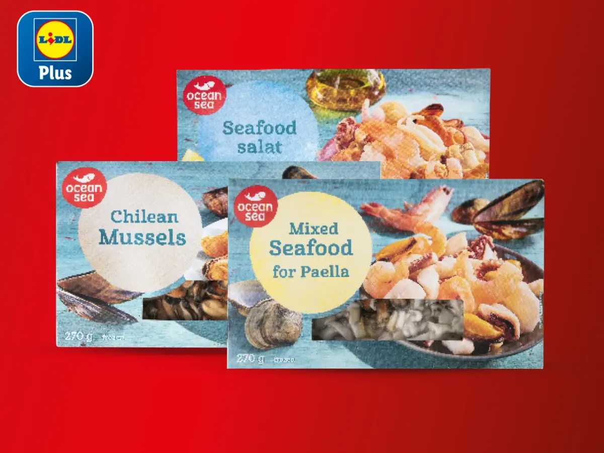 Ocean Sea Morski plodovi 270 g (ocijeđene mase) Akcija u trgovini Lidl