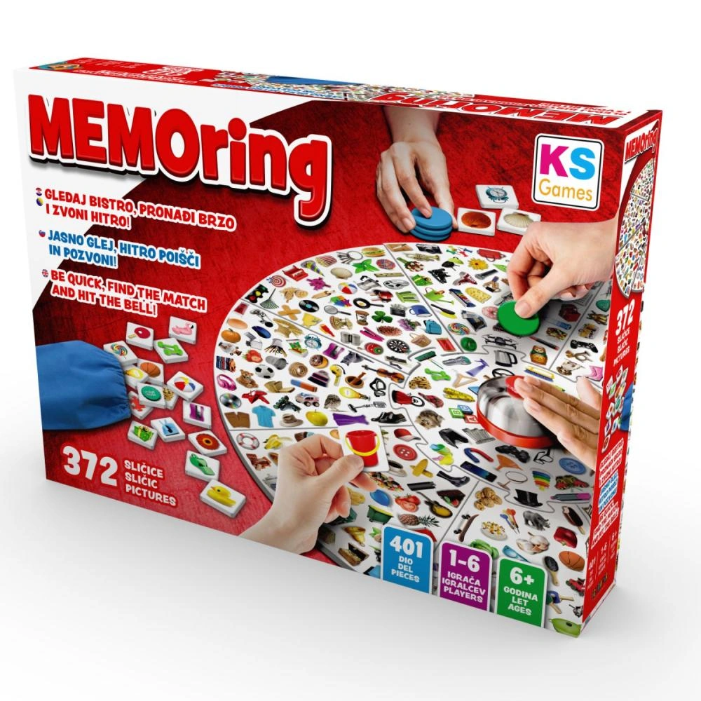 Društvena igra Memoring KS Games - Akcija u trgovini KTC