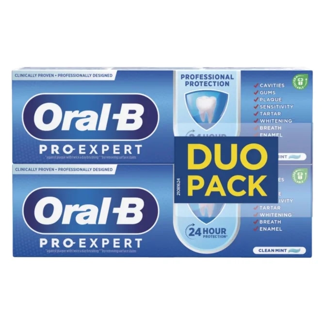 Pasta za zube Oral B 2x75 ml Akcija u trgovini Spar