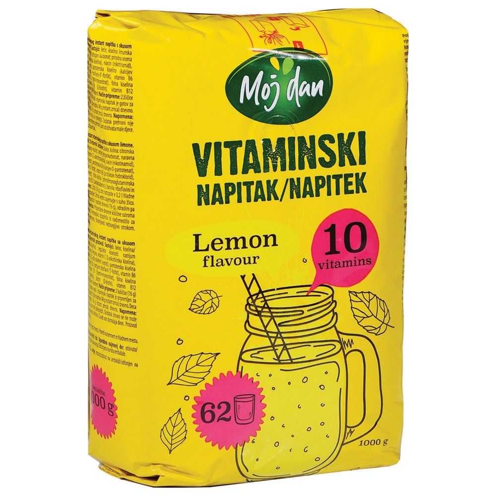 Moj dan Vitaminski napitak 500g Akcija u trgovini Konzum