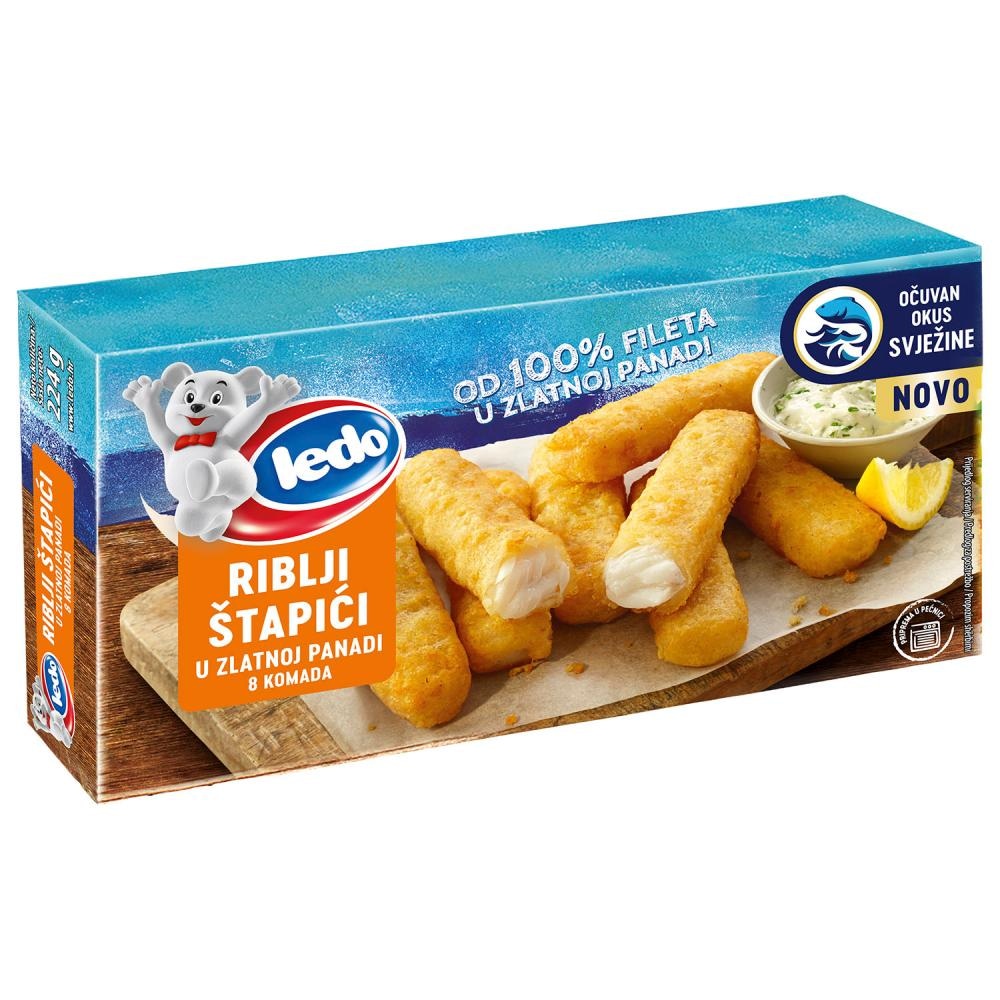 Riblji štapići od 100% fileta Ledo 840 g - Akcija u trgovini Spar