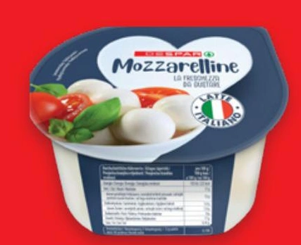 Despar Mozzarelline 125 g Akcija u trgovini Spar