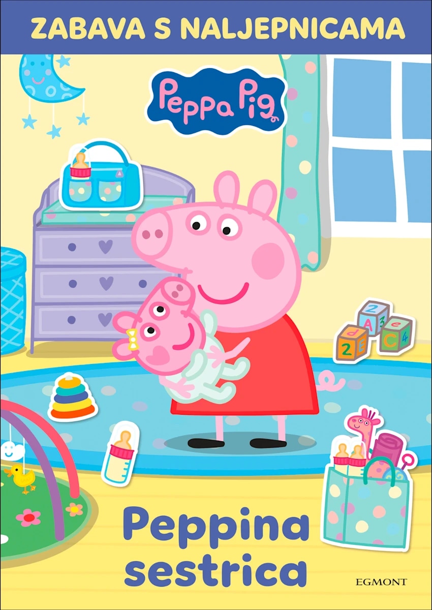 Peppina sestrica bojanka Peppa Pig - Akcija u trgovini KTC