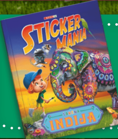 Stickermania album Spar Akcija u trgovini Spar