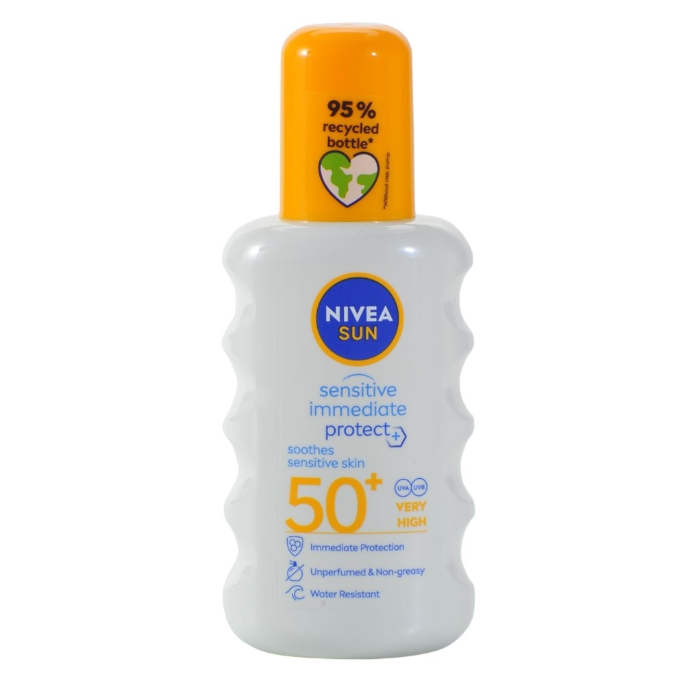 NIVEA SUN Umirujući sprej Sensitive 200 ml - Akcija u trgovini Kaufland