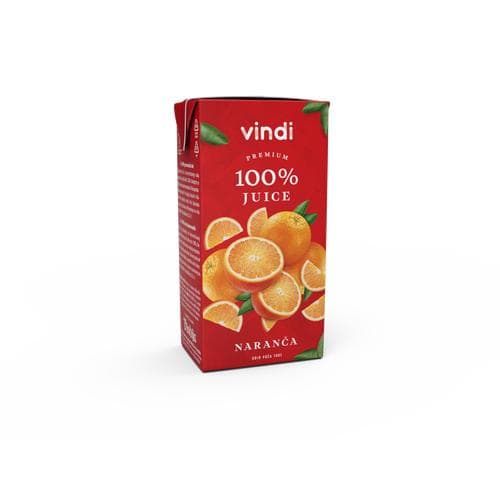 Sok Vindi naranča 100% 2 l Akcija u trgovini Bakmaz