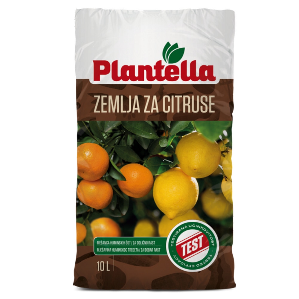 Zemlja za citruse i mediteransko bilje PLANTELLA 10 l - Akcija u trgovini Pevex