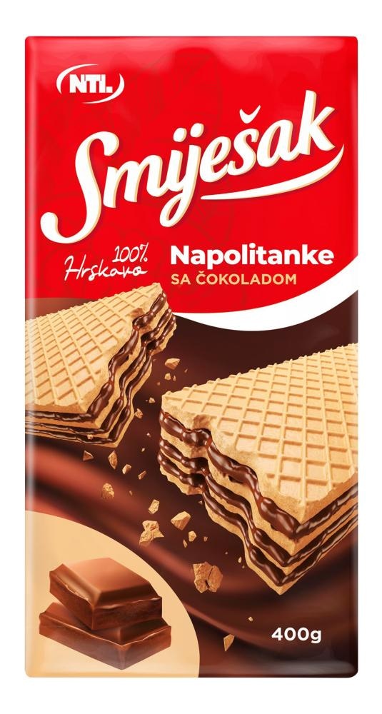 Napolitanke 400 g - Akcija u trgovini Gavranović