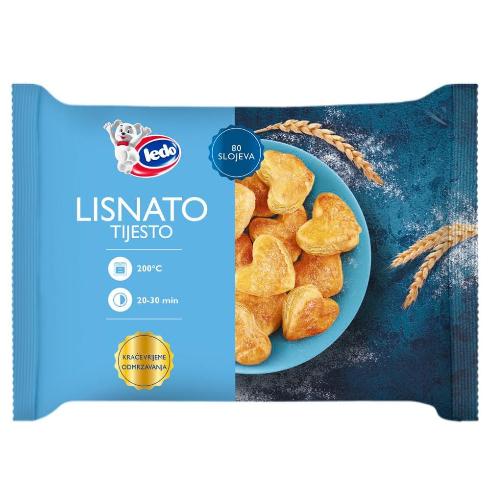 Ledo lisnato tijesto 450 g Akcija u trgovini Studenac