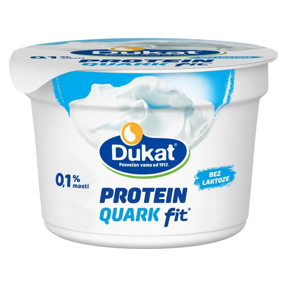 Dukat Quark protein 250 g Akcija u trgovini Tommy