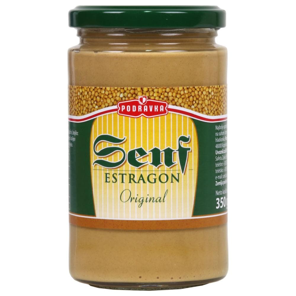 Podravka Senf estragon 350 g Akcija u trgovini 365 Market
