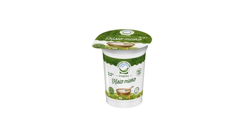 Zelene Doline čvrsti jogurt ili čvrsto kiselo mlijeko 180 g Akcija u trgovini KTC