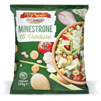 MINESTRONE MIX 600 g DelSole - Akcija u trgovini Eurospin