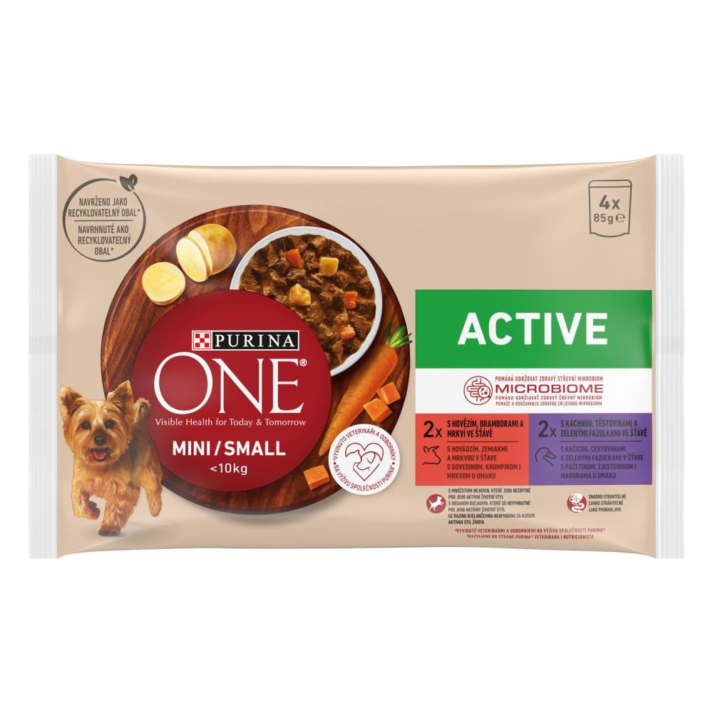 Purina One hrana za pse 4x85g - Akcija u trgovini Konzum