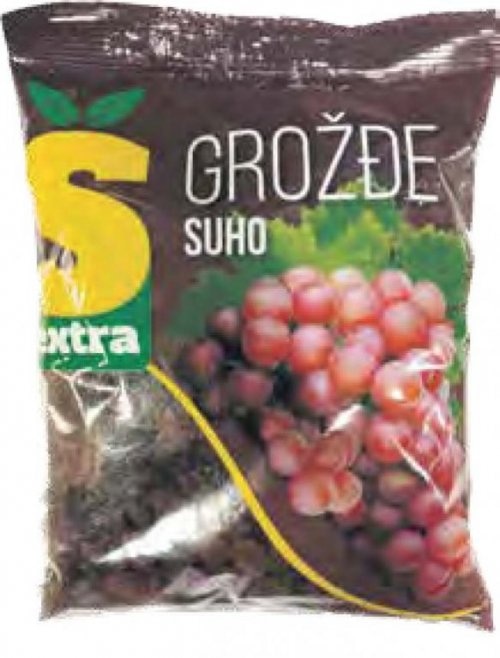 Suho grožđe 200 g - Akcija u trgovini KTC