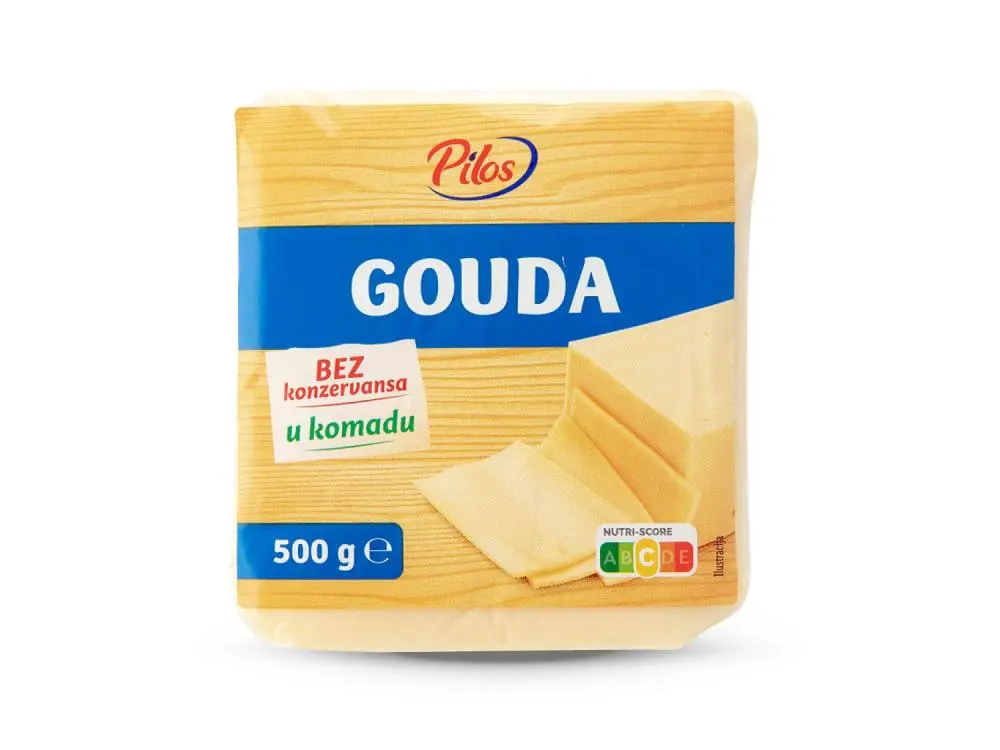 Pilos Gouda sir 500 g Akcija u trgovini Lidl