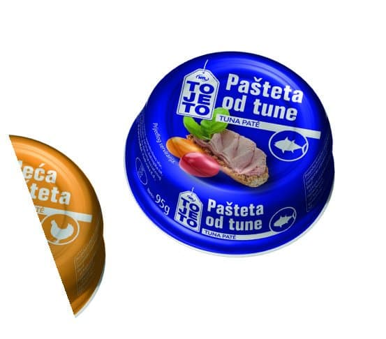 Pašteta ToJeTo tuna 95 g Akcija u trgovini Boso