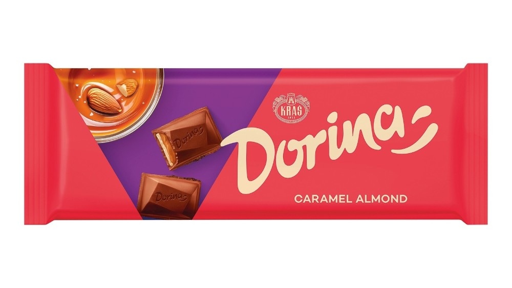 Kraš Dorina čokolada Caramel Almond 250 g Akcija u trgovini Žabac