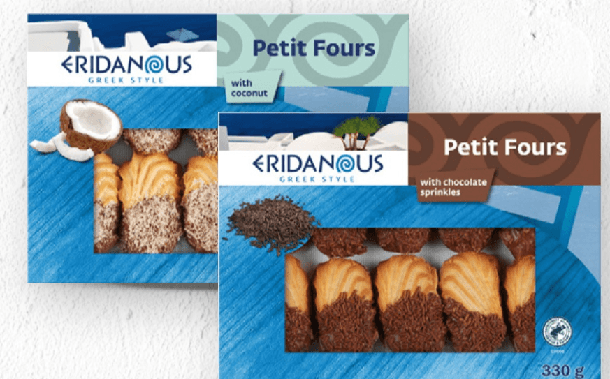 Eridanous Petit fours keksi 330 g Akcija u trgovini Lidl