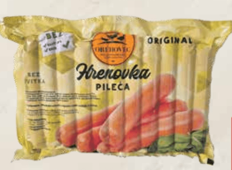 Pileće hrenovke Orehovec 1200 g - Akcija u trgovini KTC