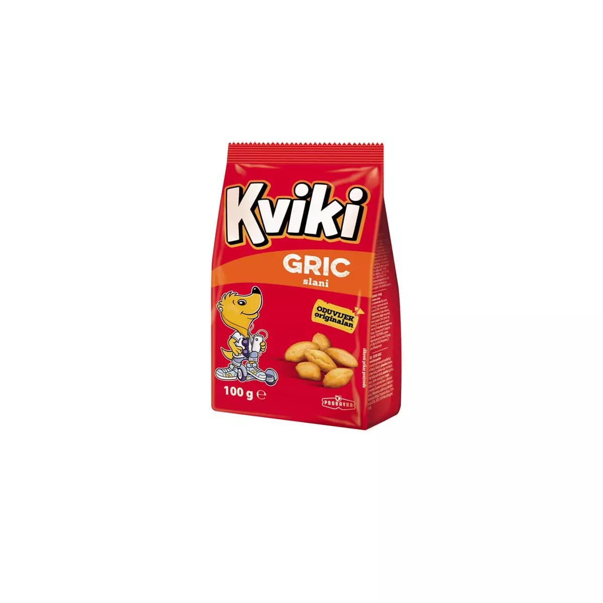 Kviki gric slani 100 g Podravka Akcija u trgovini Pivac