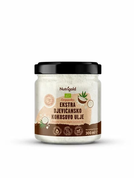 Nutrigold Ekstra djevičansko kokosovo ulje 300 ml Akcija u trgovini Bipa