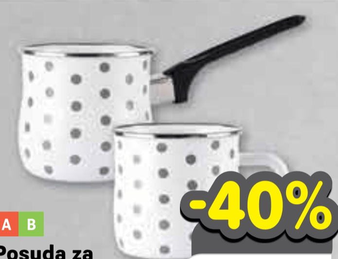 Posuda za kuhanje kave ili lončić - Akcija u trgovini Plodine