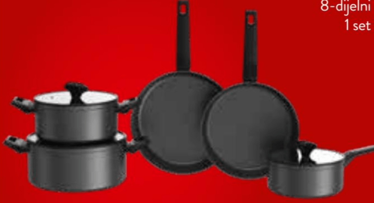 Set posuđa Skandik 1 set - Akcija u trgovini Interspar