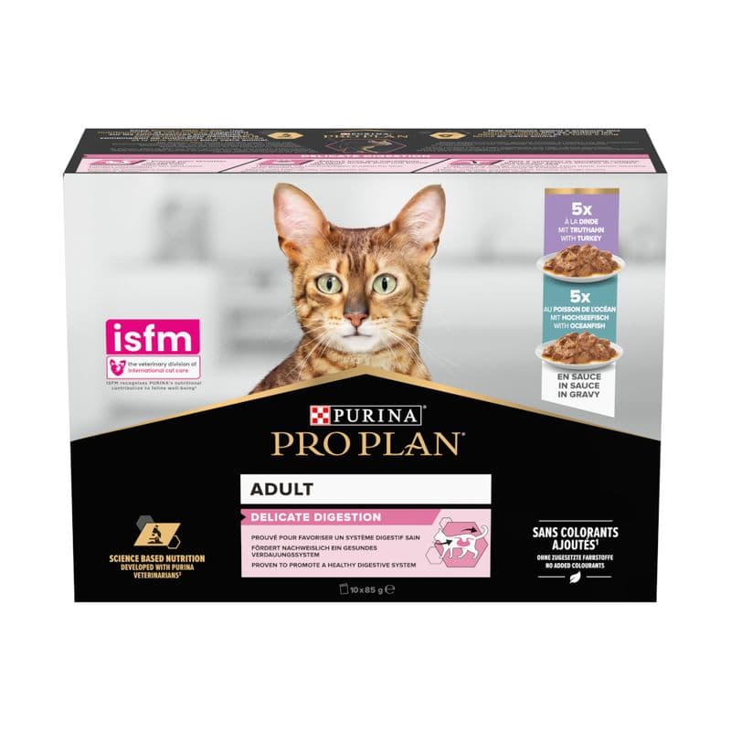 Pro Plan Delicate Adult za one s intolerancijom na hranu, oceanska riba 10x85 g Purina Pro Plan Akcija u trgovini Zoo City