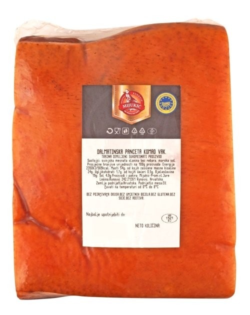 Mijukić Dalmatinska panceta cca 800 g Akcija u trgovini Kaufland