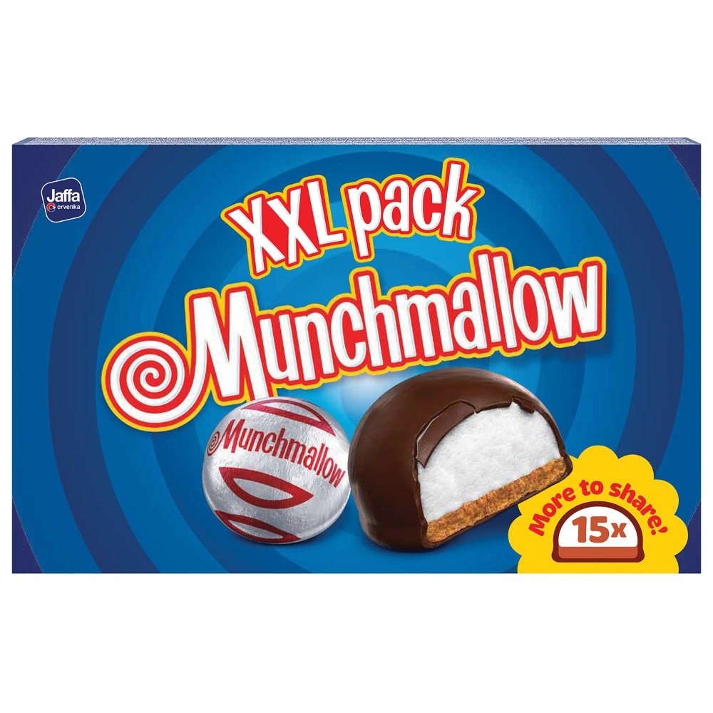 Jaffa Crvenka Pjenasti desert Munchmallow XXL 262,5 g - Akcija u trgovini Plodine