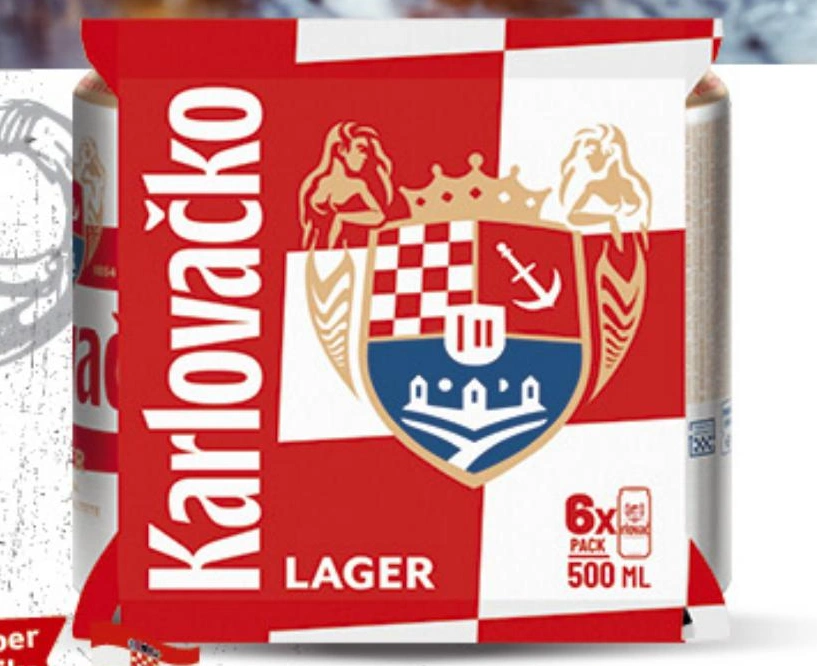 Karlovačko pivo 6x0,5l Akcija u trgovini Konzum