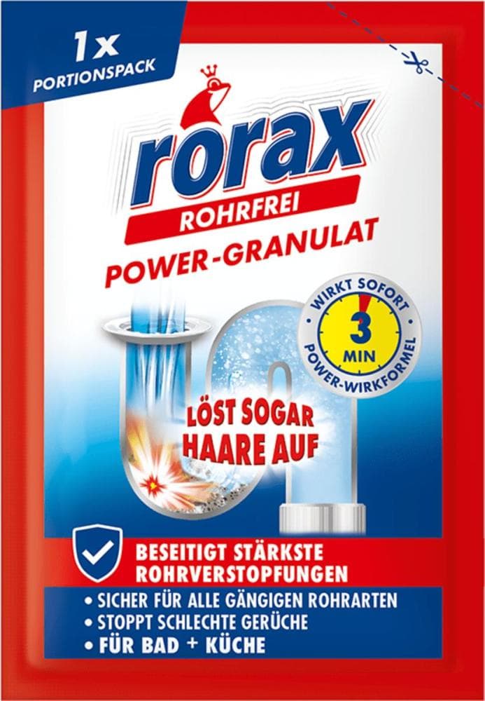 Rorax čistač odvoda u granulama 60 g Akcija u trgovini Pivac