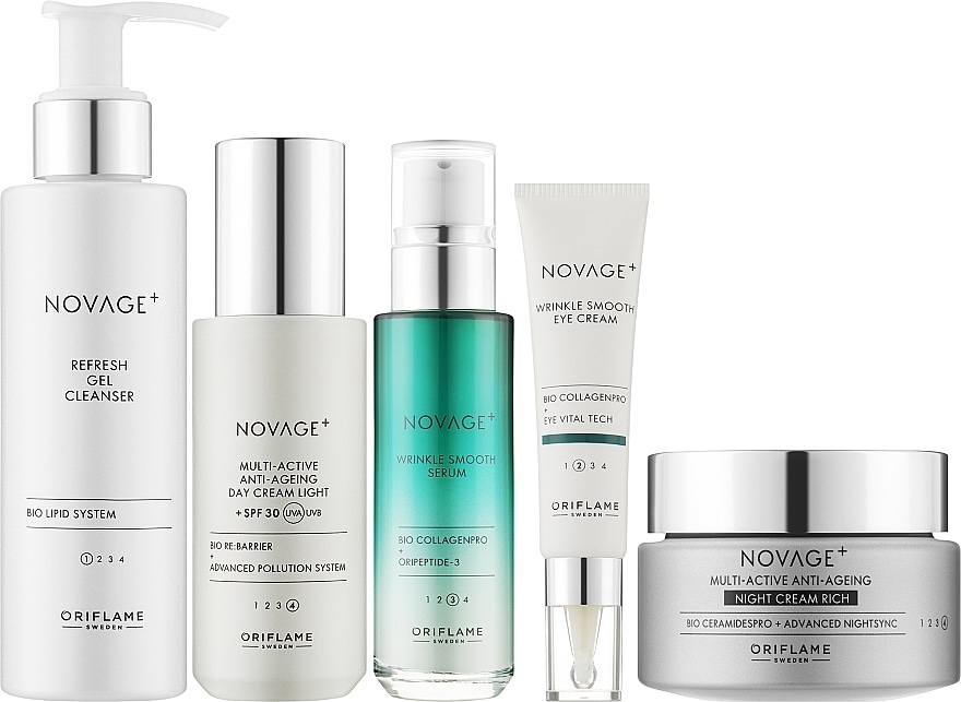 Novage+ Wrinkle Smooth set mješovitih tekstura - Akcija u trgovini Oriflame