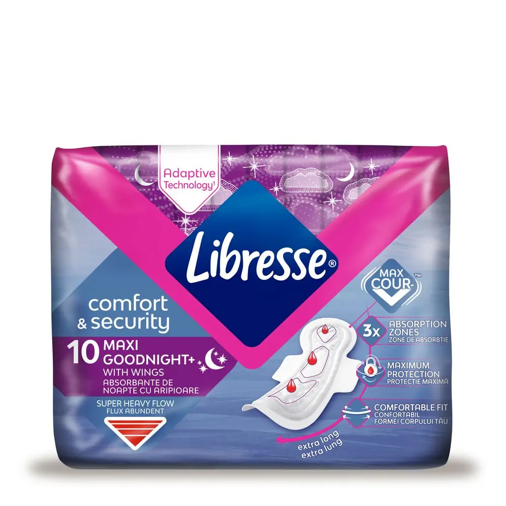 Libresse Maxi goodnight 10 kom Akcija u trgovini Pivac