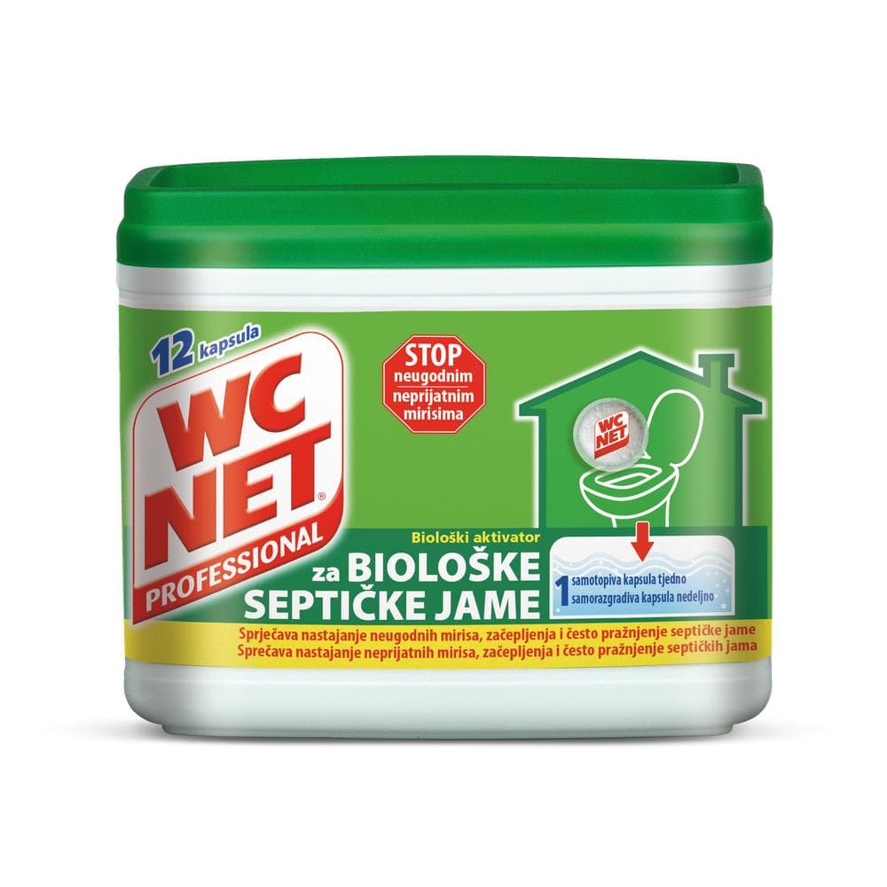 Wc Net kapsule za biološke septičke jame 216 g, 12 kom Akcija u trgovini KTC